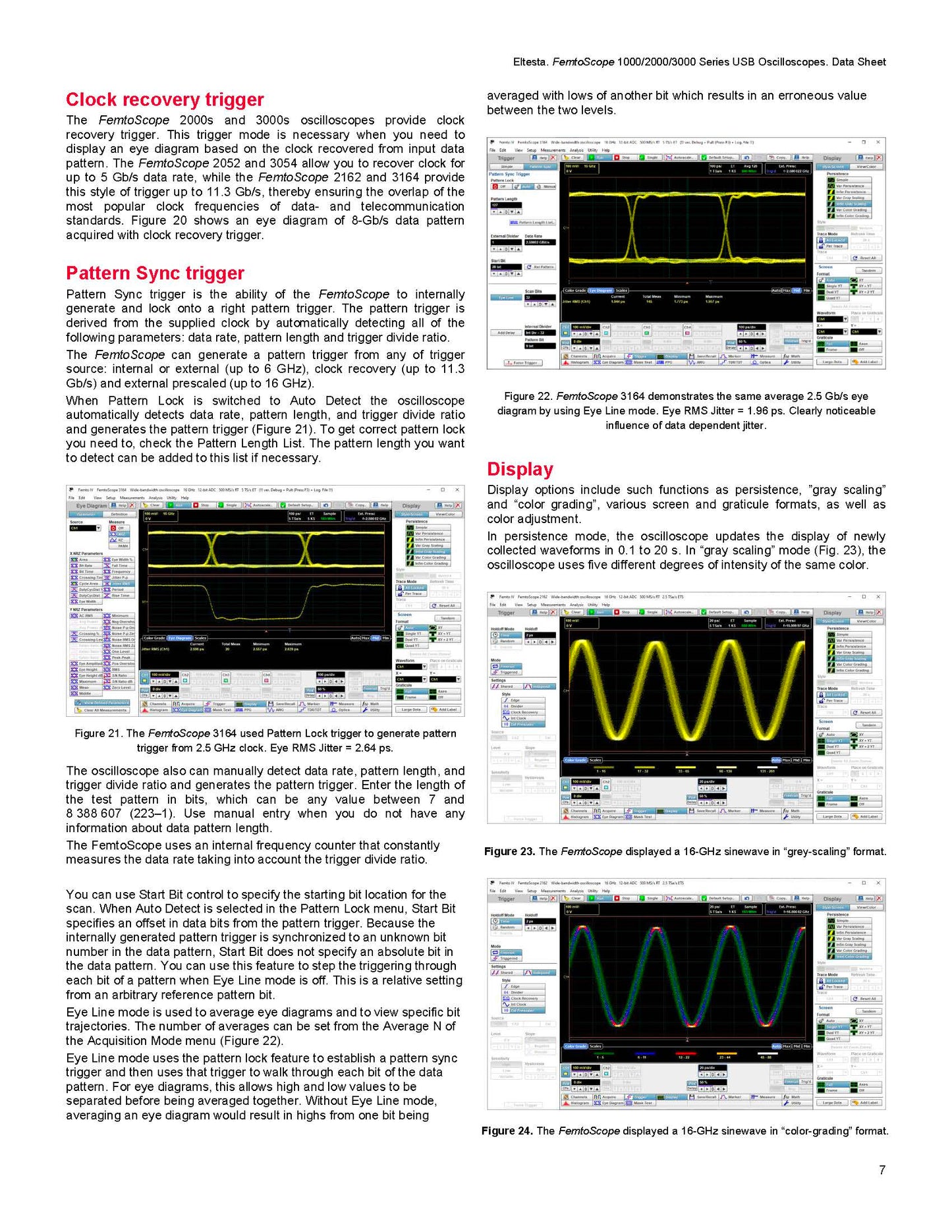 FemtoScope 2162 - 2 Channel Digital Oscilloscope, 16GHz bandwidth