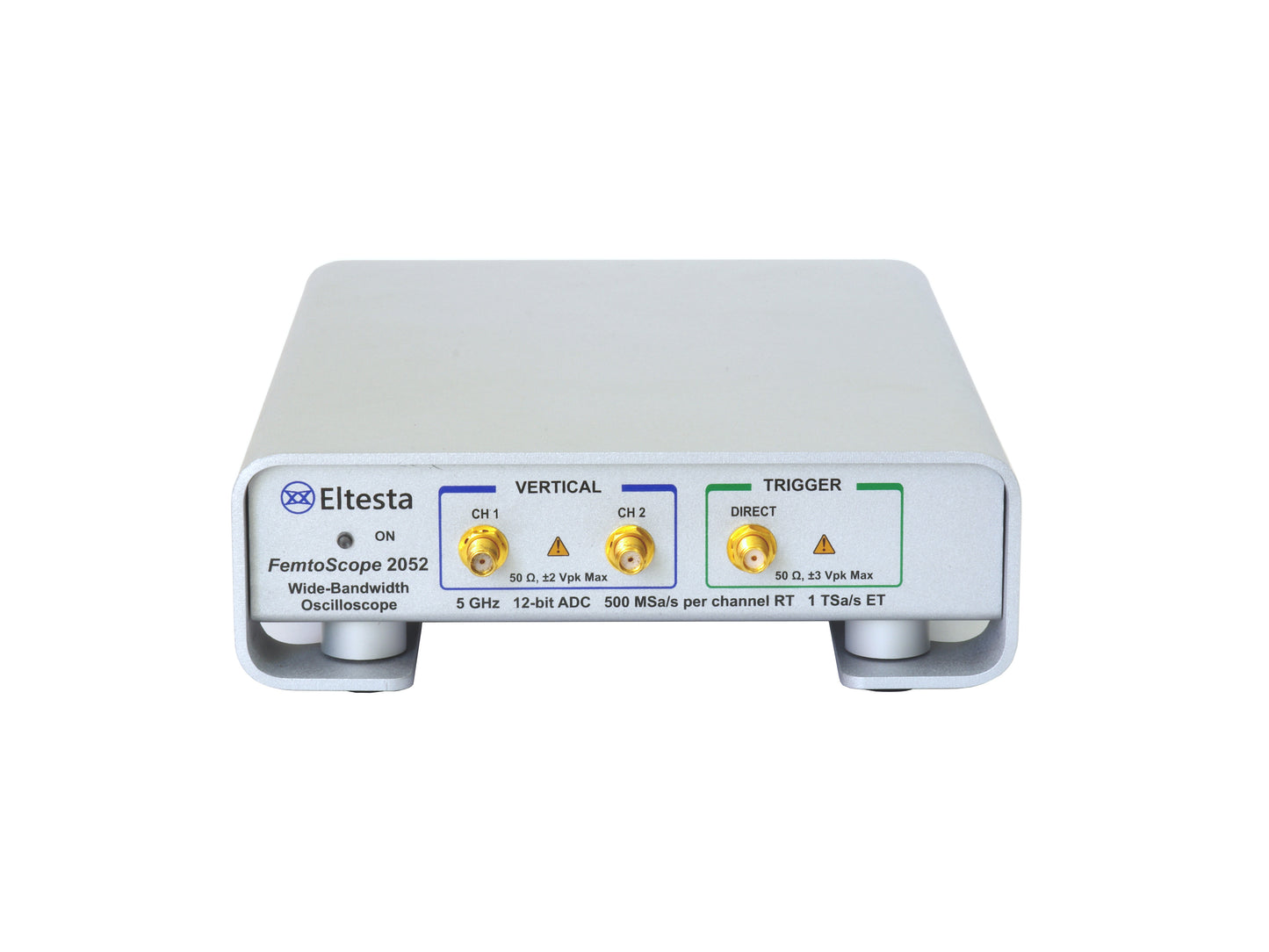 FemtoScope 2052 - 2 channel oscilloscope, 5GHz bandwidth