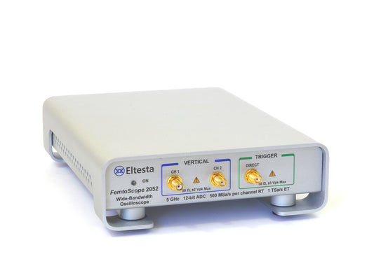 FemtoScope 2052 - 2 channel oscilloscope, 5GHz bandwidth