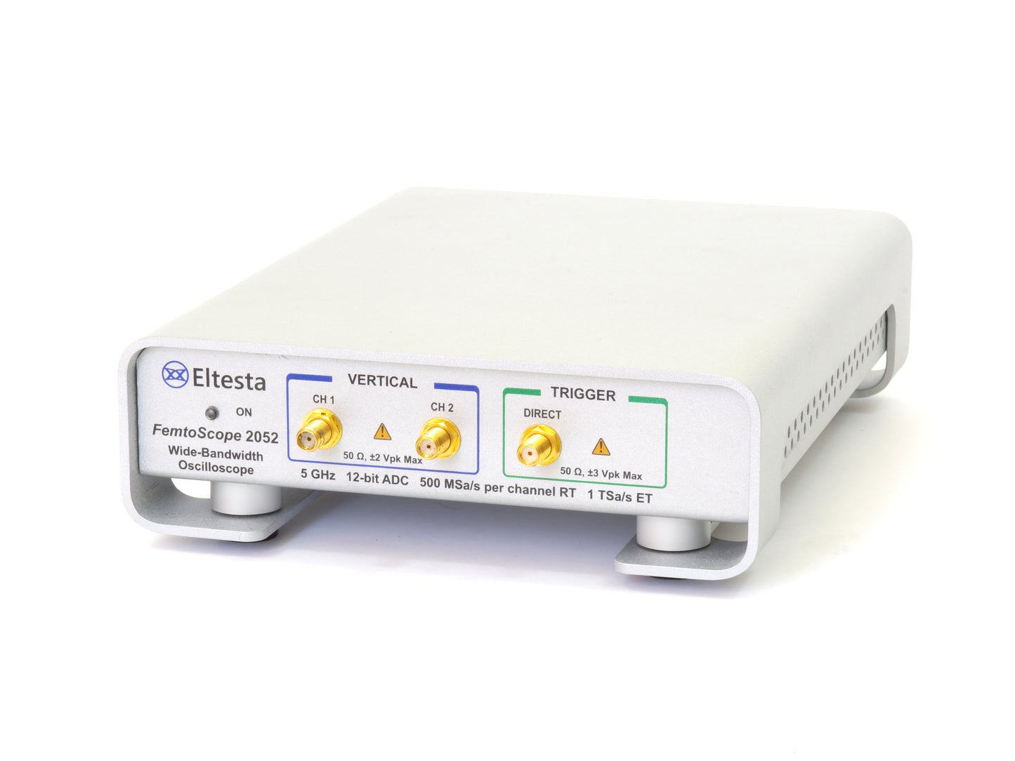 FemtoScope 2052 - 2 channel oscilloscope, 5GHz bandwidth