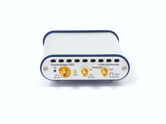 FemtoScope 1051 - 1 channel oscilloscope, 5GHz bandwidth